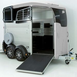 Pferdeanhänger Ifor Williams  HBX 511|Frontausstieg|neues Modell|silber-Neu