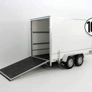 Kofferanhänger BK 146x304cm Höhe:180cm 2,0t|Rampe-Neu