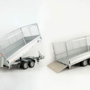 Vezeko Multidreiseitenkipper VMDK35.3|185x350cm 3,5t|Ladefläche kippbar|Gitteraufsatz-Neu
